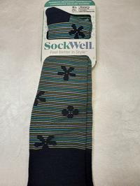 Therapeutic Sock by Sockwell, Style: FWFLORAL
